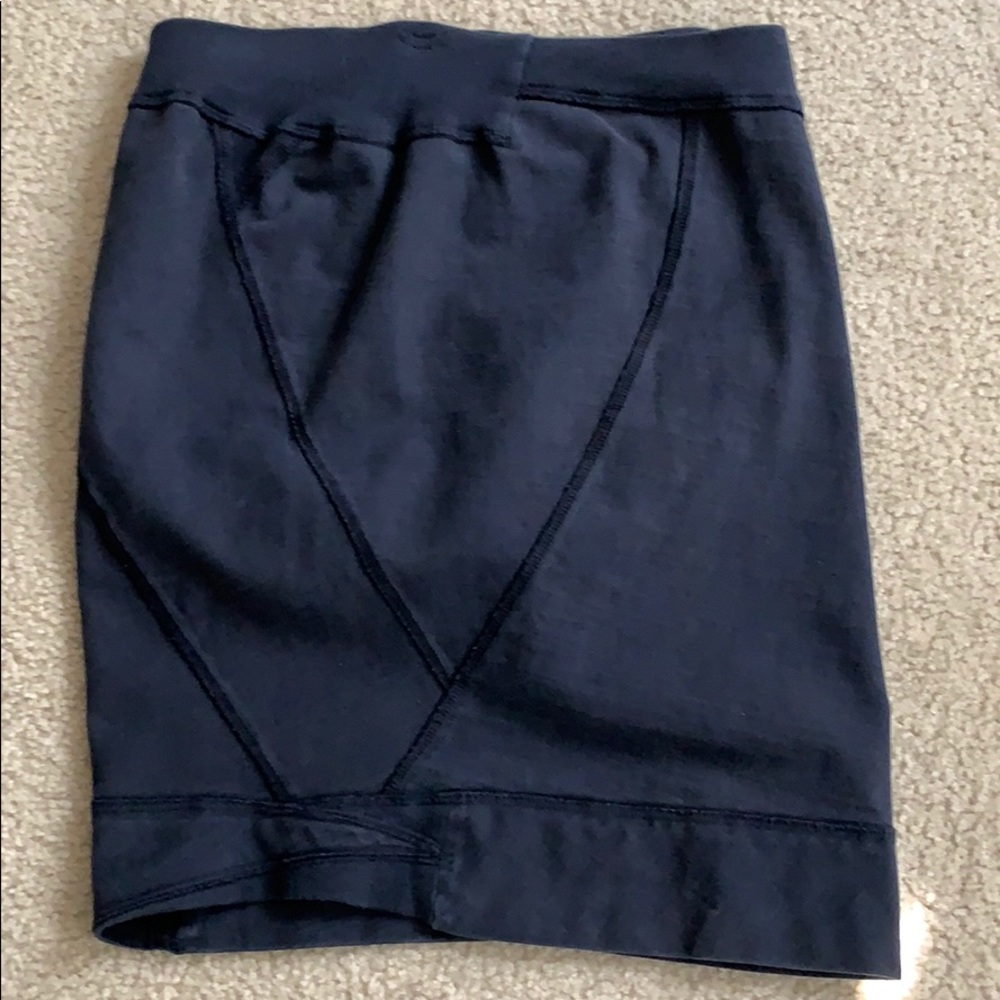 Boy. Band Of Outsiders faded blue swear skirt